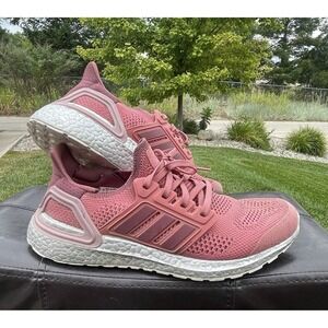 Adidas Ultraboost Women's Size 9.5 Running Shoes Pink Silver